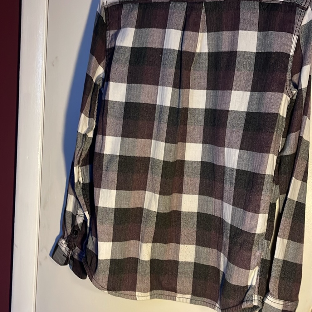 Vans Ls Button Up Size Medium. - image 3